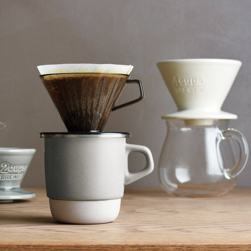 Kinto خادم القهوة KINTO SCS 27623، 4 أكواب، متدرج، زجاج مقاوم للحرارة، هدية - Image 4